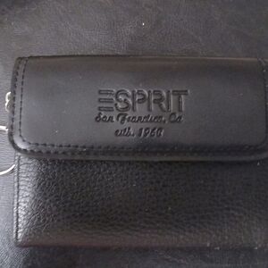 Esprit Black Leather Wallet